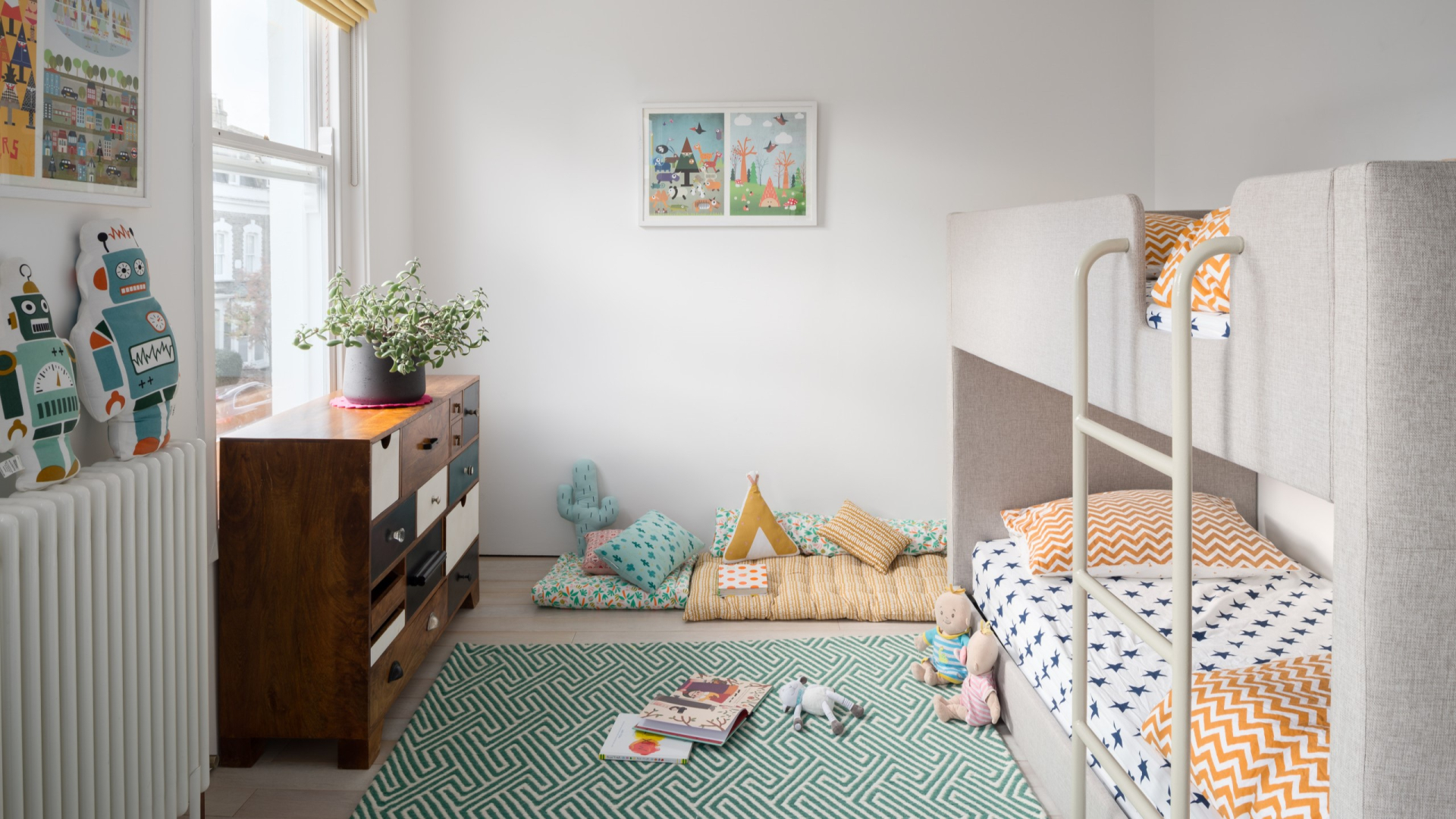 Thiết kế phòng ngủ cho trẻ, tránh xa 5 màu sắc này
