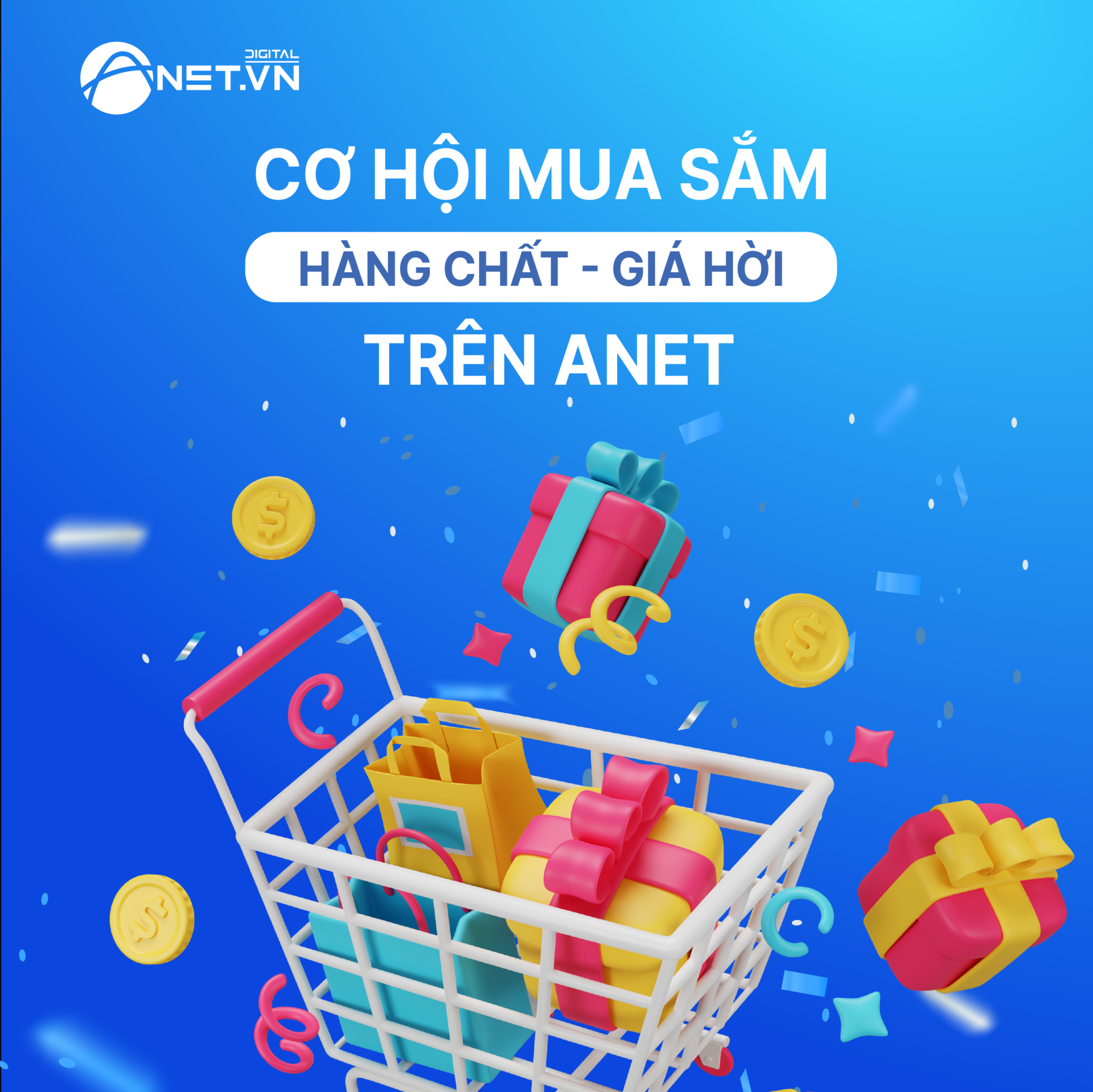 ANET - Địa chỉ tin cậy để mua sắm trực tuyến