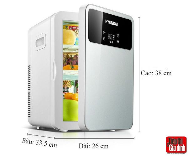 tủ- lạnh- mini- giá- dưới- 2- triệu- Huyndai