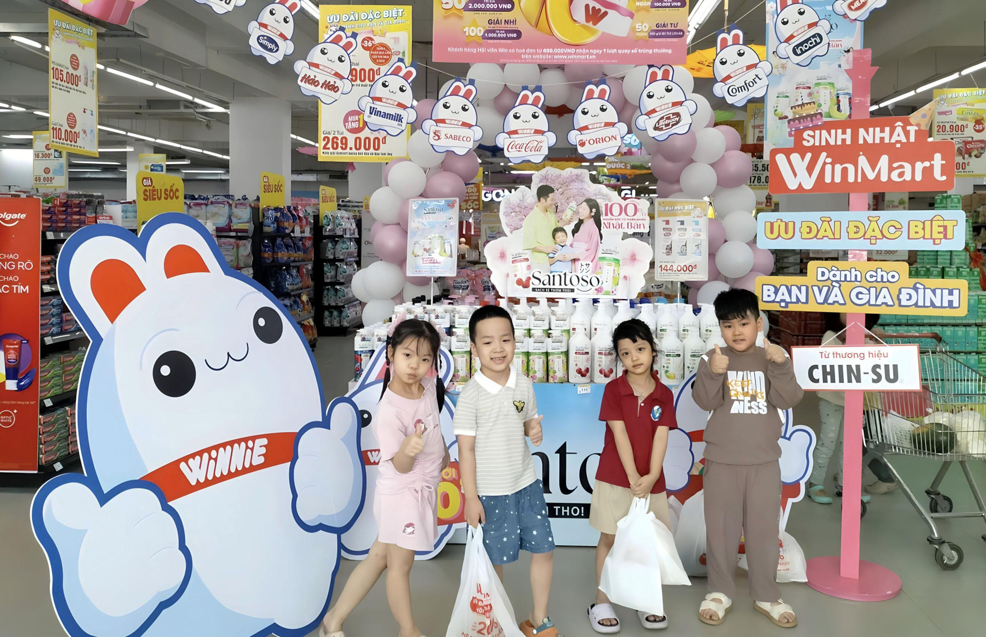 i sứ WINNIE lần đầu ra mắt tại WinMart 2