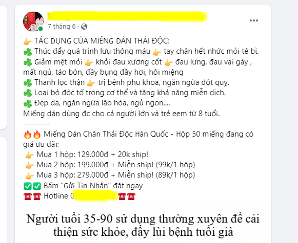 Miếng dán thải độc chân 4