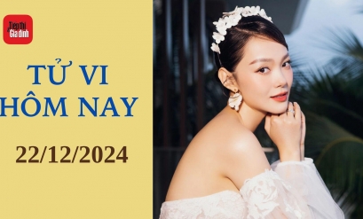 Tử vi 12 con giáp hôm nay Chủ Nhật 22/12/2024