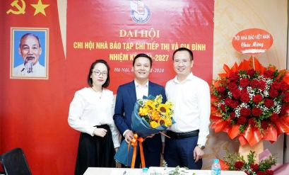 Đại hội Chi hội Nhà báo Tạp chí Tiếp thị & Gia đình nhiệm kỳ 2024 - 2027