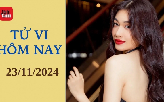 Tử vi 12 con giáp hôm nay Thứ Bảy 23/11/2024