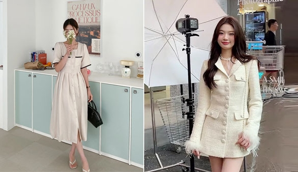 4 mẫu váy liền 'hack' dáng diện Tết dành cho các nàng sở hữu chiều cao khiêm tốn