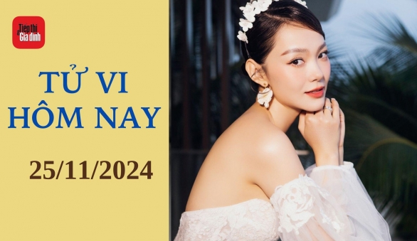 Tử vi 12 con giáp hôm nay Thứ Hai 25/11/2024