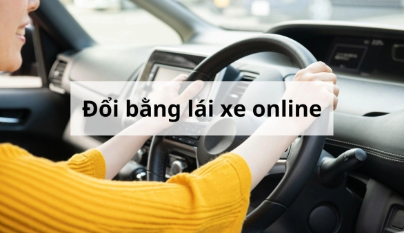 Cách đổi bằng lái xe online tại nhà nhanh chóng, ai cũng làm được